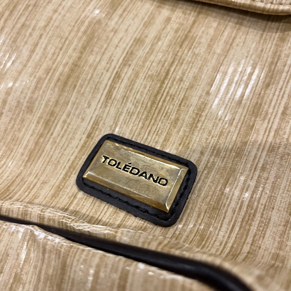 Toledano Vintage Cream/Brown Purse - Picture 2 of 3
